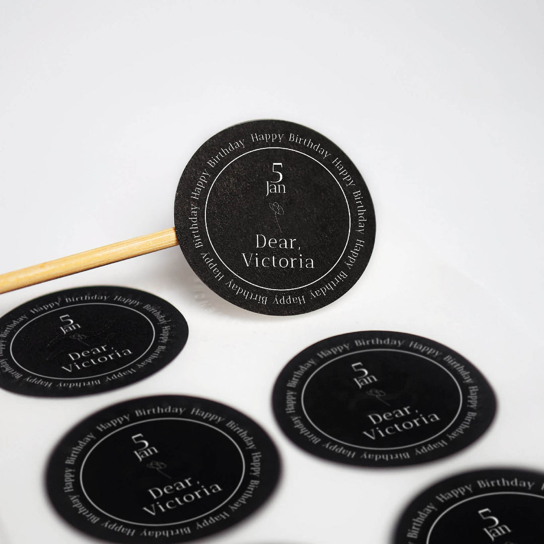 Custom Label for Candles, Perfumes, Jars & boxes with low minimums.