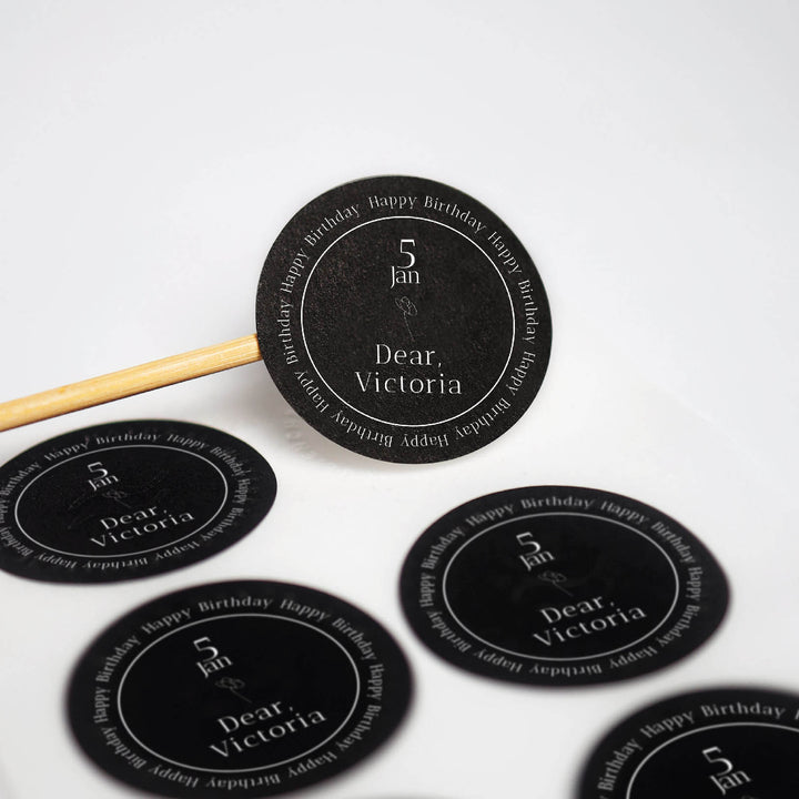 Custom Label for Candles, Perfumes, Jars & boxes with low minimums.