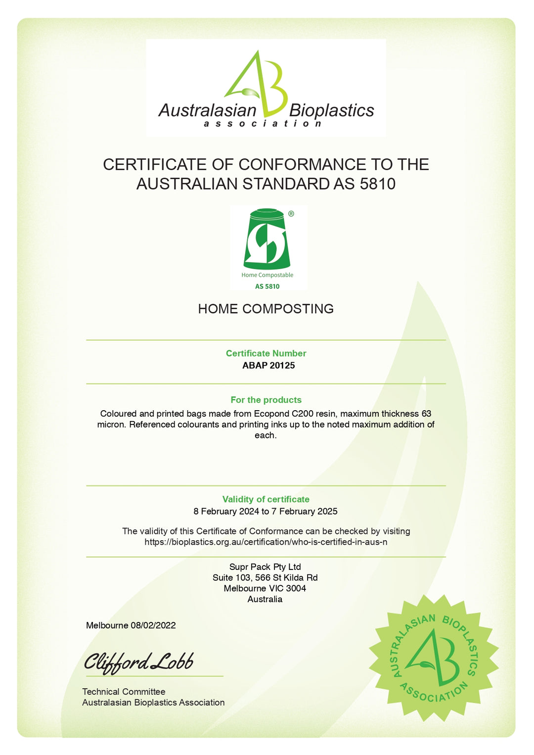 Compostable Pink Custom Print Mailers