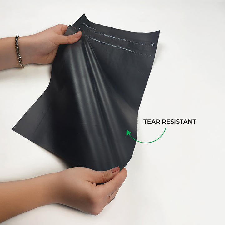 Black Mailers - Home Compostable Shipping Mailers.