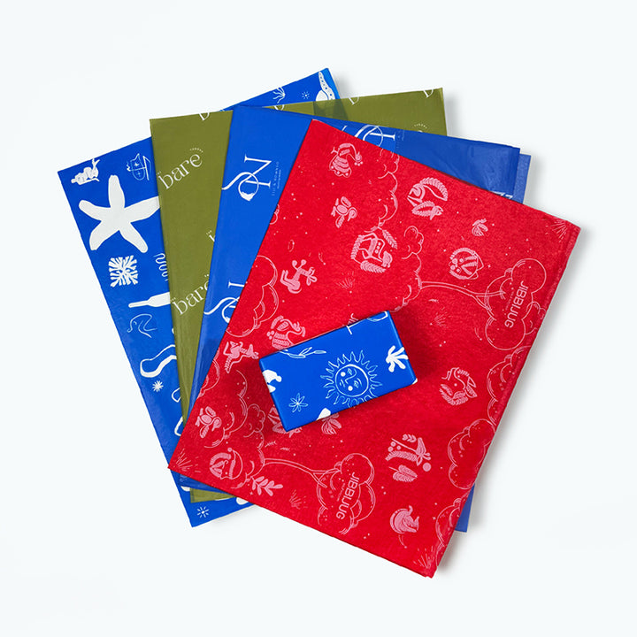 Custom Tissue Paper with Full Background printing. Logo/Pattern Design.