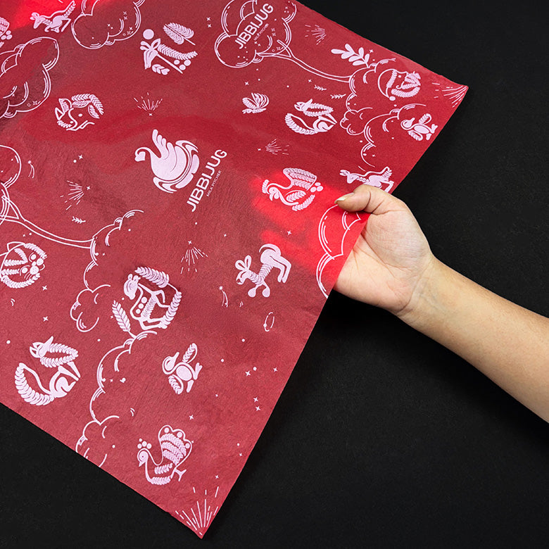 Custom Tissue Paper with Full Background printing. Logo/Pattern Design.
