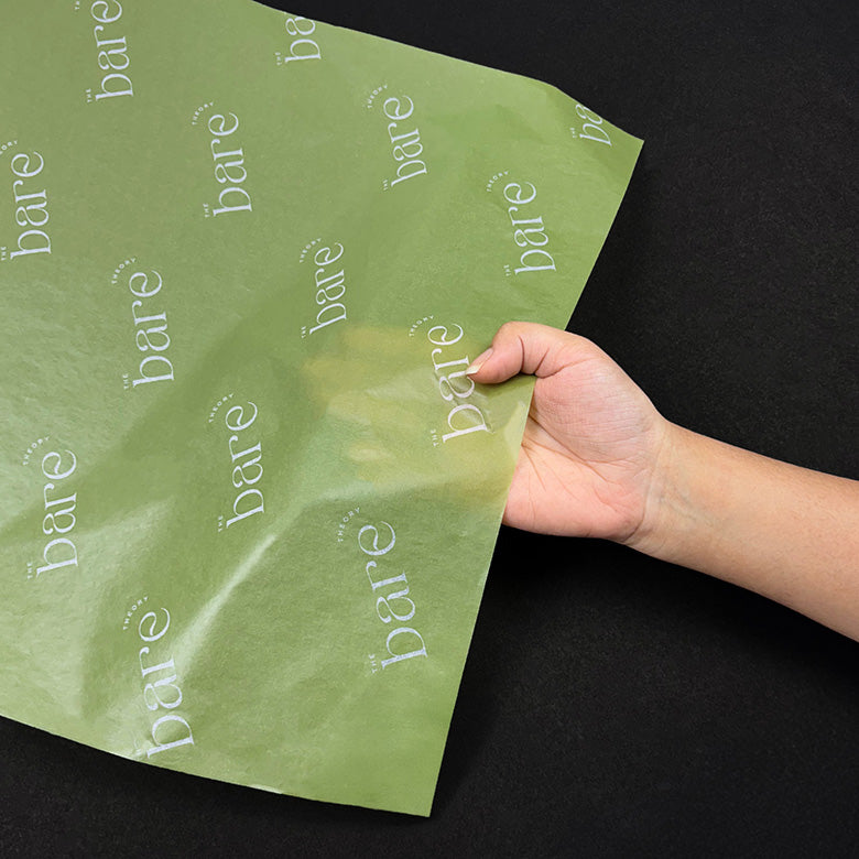 Custom Tissue Paper with Full Background printing. Logo/Pattern Design.