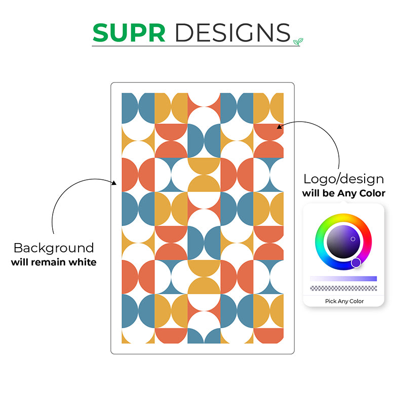 Custom Tissue Paper with Logo & Pattern Design in Multiple Colors