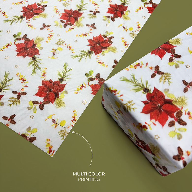 Custom Tissue Paper with Logo & Pattern Design in Multiple Colors