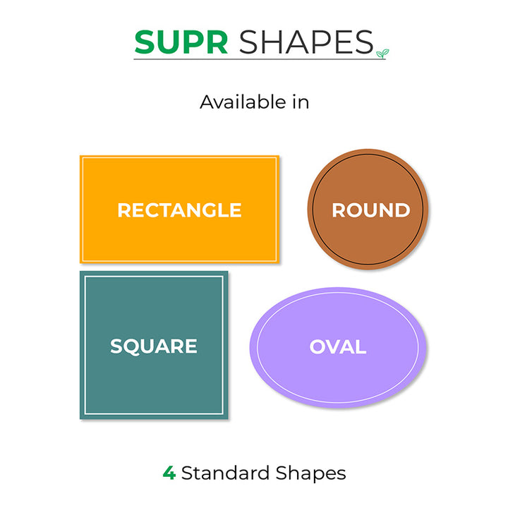 Clear Stickers - Customisable, Compostable & Sustainable.
