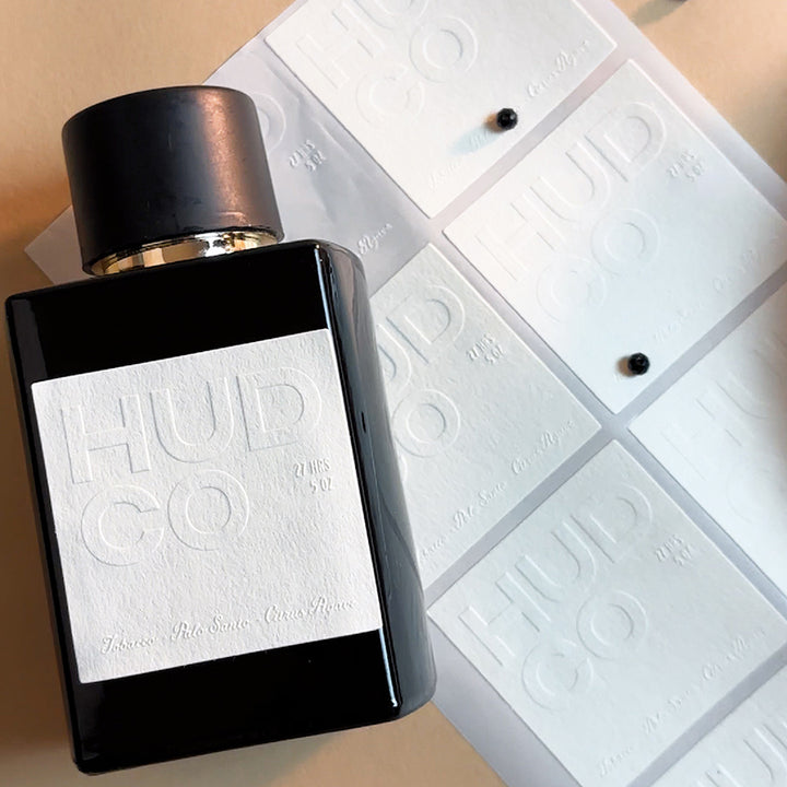 Blind Custom Embossed Stickers. Eco-Friendly & Fast turnaround.