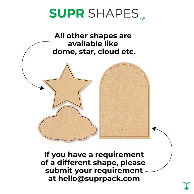 Custom Kraft Paper Stickers - Recyclable, Acid-free & Sustainable