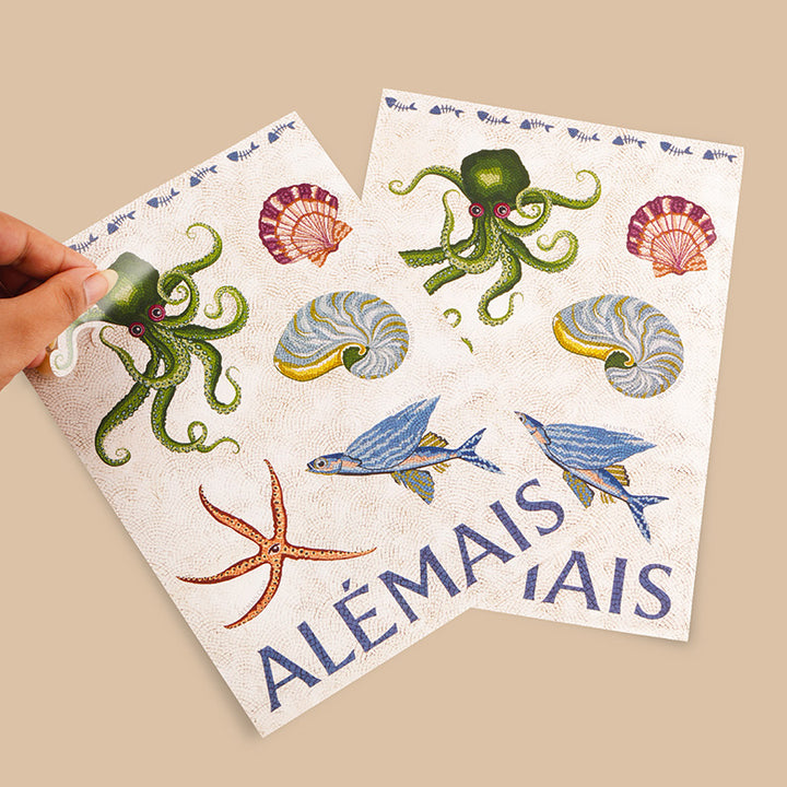 CUSTOM STICKER SHEETS WITH MULTIPLE DESIGNS