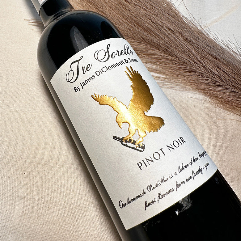Custom Product Label Rolls, Luxe Textured Paper - Print, Emboss & Foil