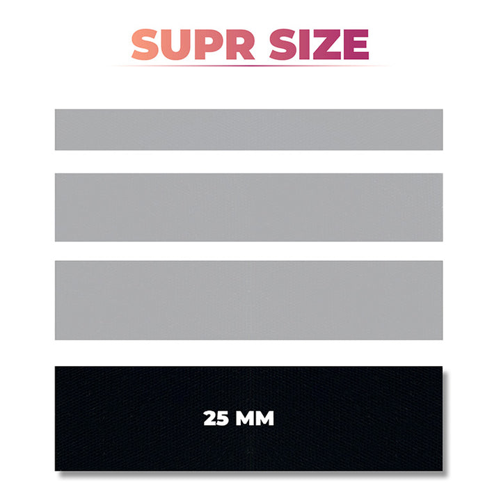 CUSTOM COMPOSTABLE RIBBON IN TWO LOGO COLORS