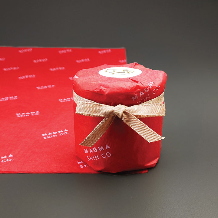COLOURED CUSTOM TISSUE PAPER WITH LOGO & PATTERN DESIGN