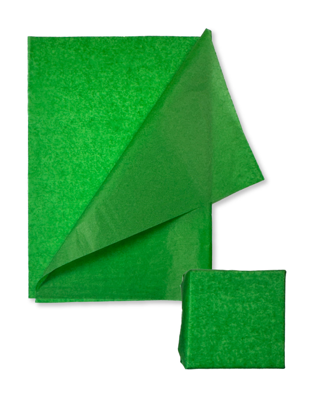 Grass Green tissue Paper for Recyclable & Sustainable Wrapping