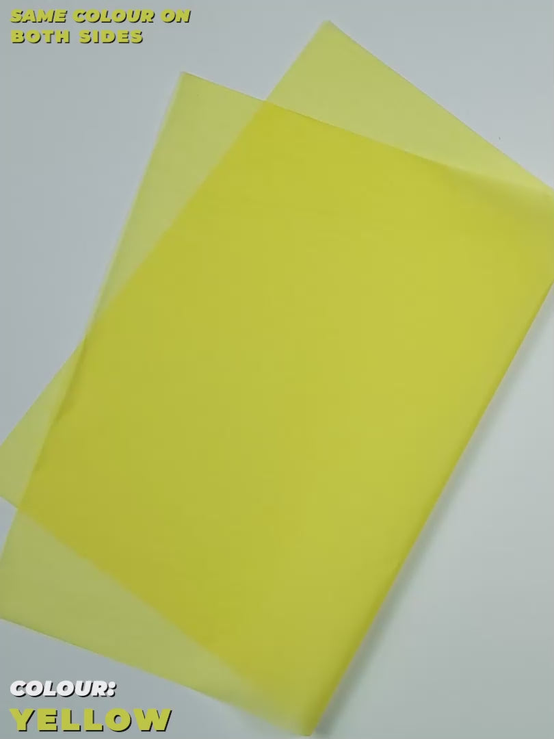 Yellow Tissue Paper