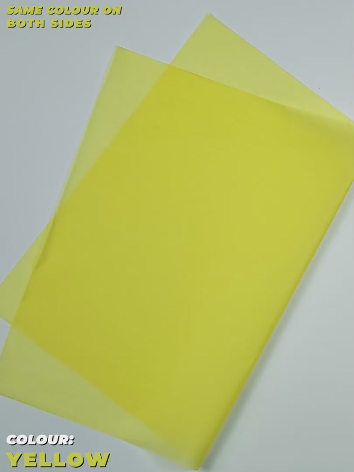 Yellow Tissue Paper