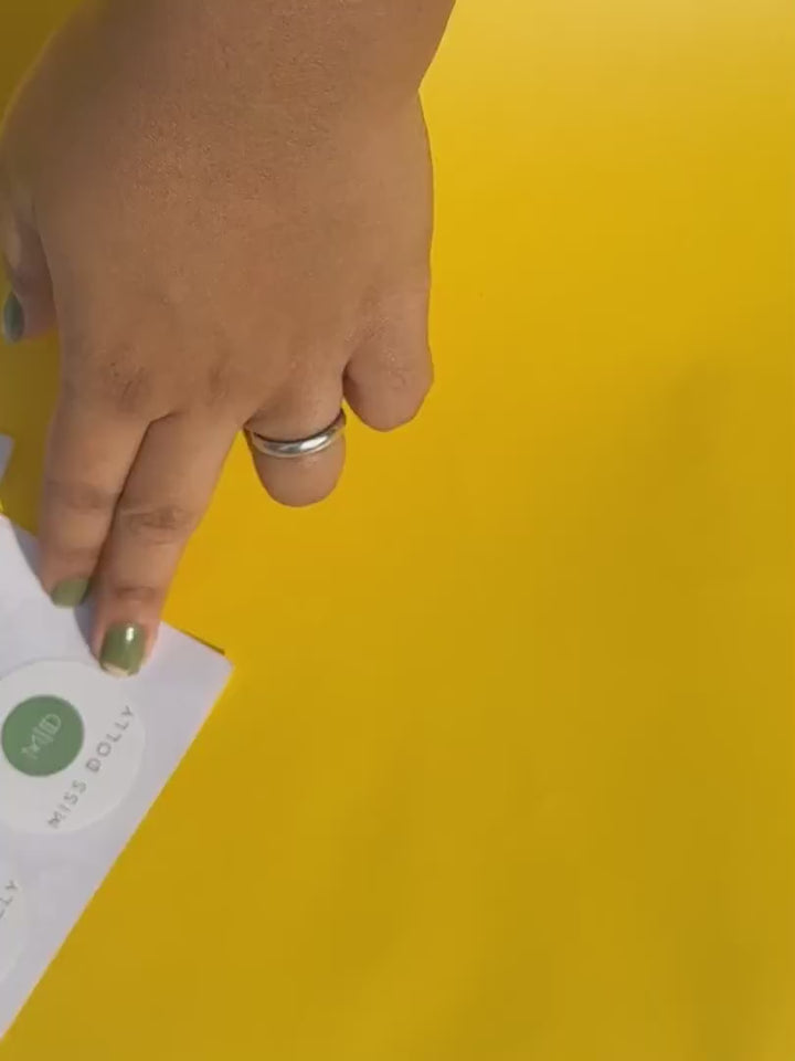 Custom White Paper Sticker