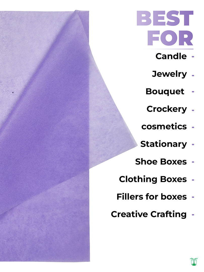 Tissue paper (Purple) - From pack of 100 sheets.
