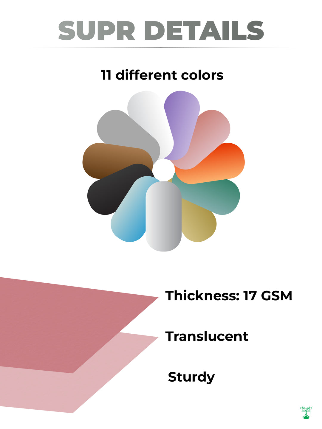 Red Color Tissue