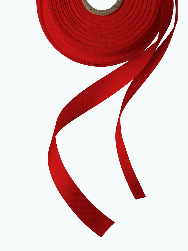RED COMPOSTABLE RIBBON FOR ECO-FRIENDLY PACKAGING, DIY & MORE.