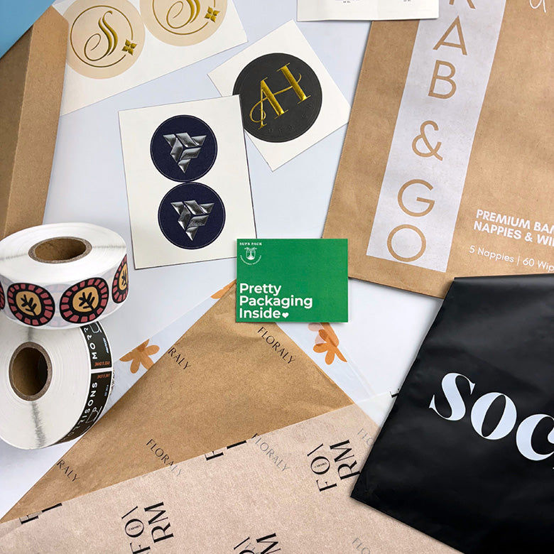 Sample Kit of Supr Pack's Sustainable Packaging Products