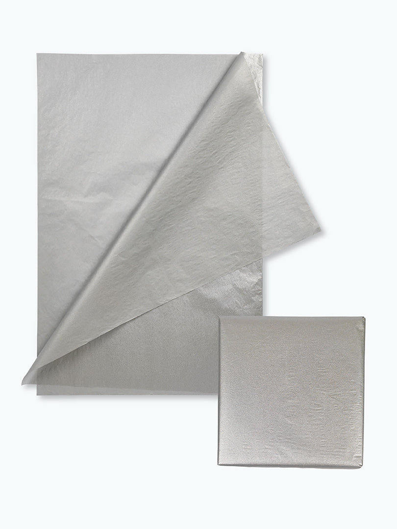 Compostable Silver Tissue Paper