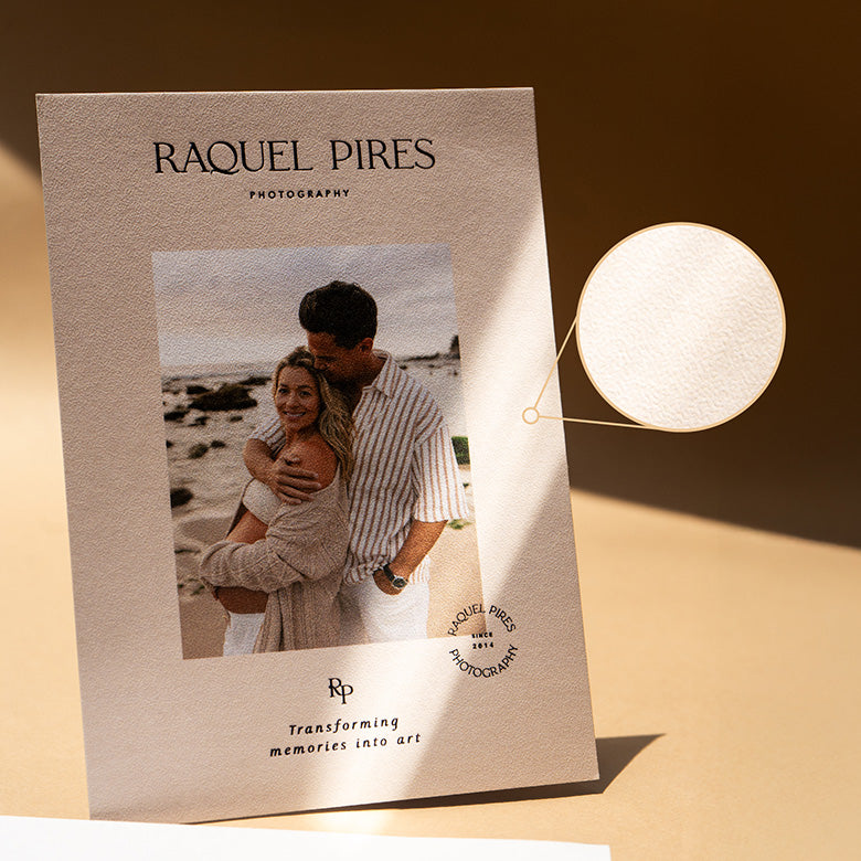 CUSTOM CARDS - ECO-FRIENDLY PREMIUM TEXTURED PAPER