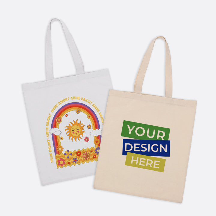 Custom Tote Bags. Washable & Reusable Tote Bag.