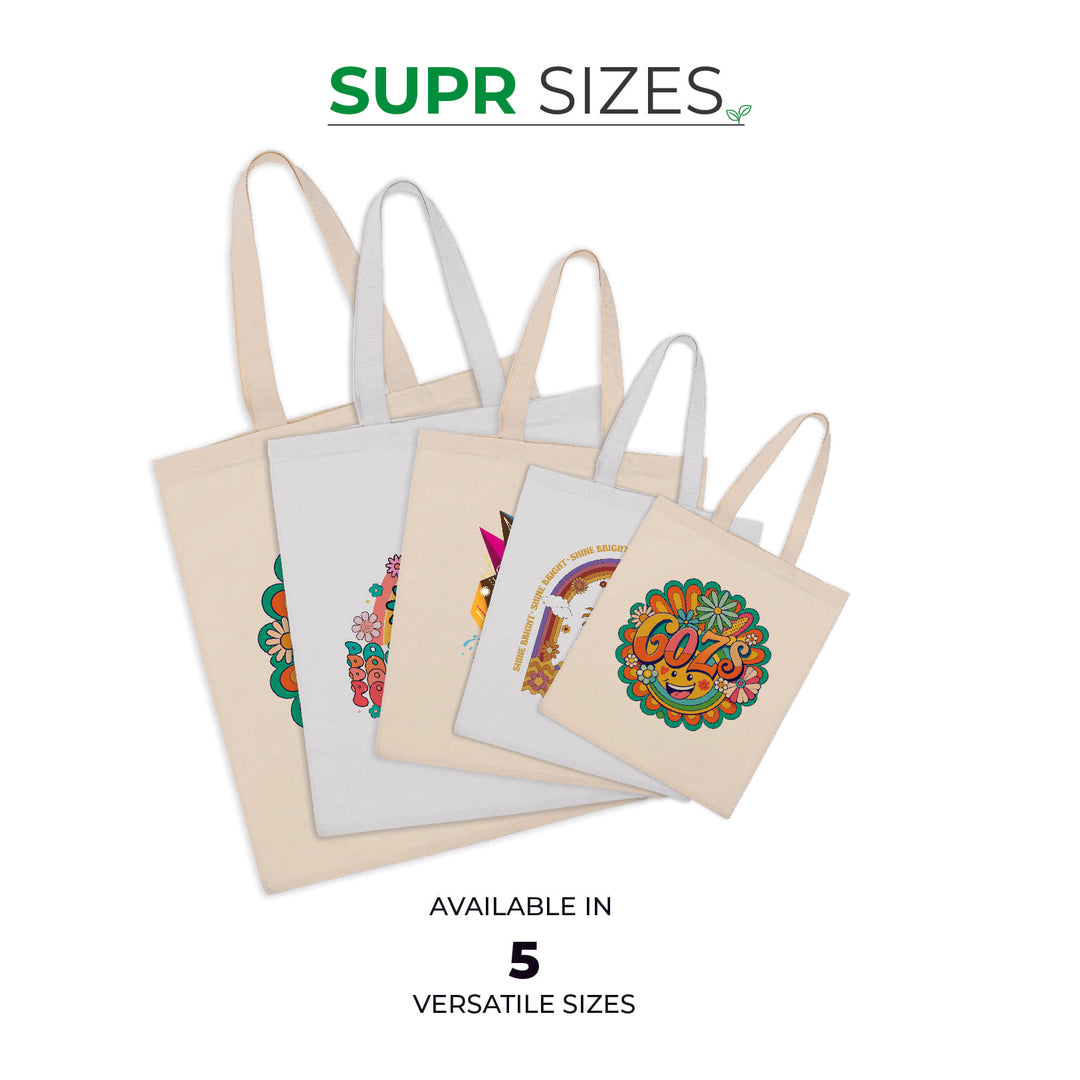 Custom Tote Bags. Washable & Reusable Tote Bag.