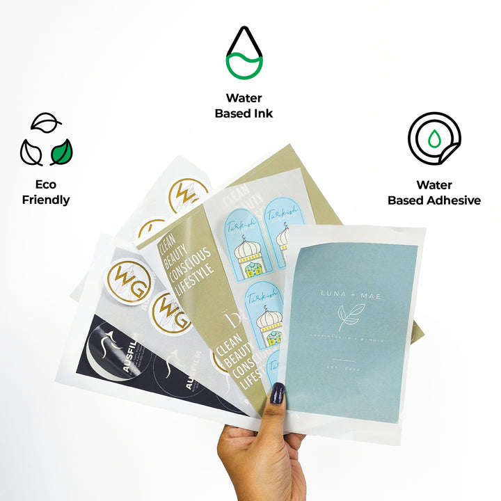 CUSTOM STICKERS - Eco-friendly & Sustainable