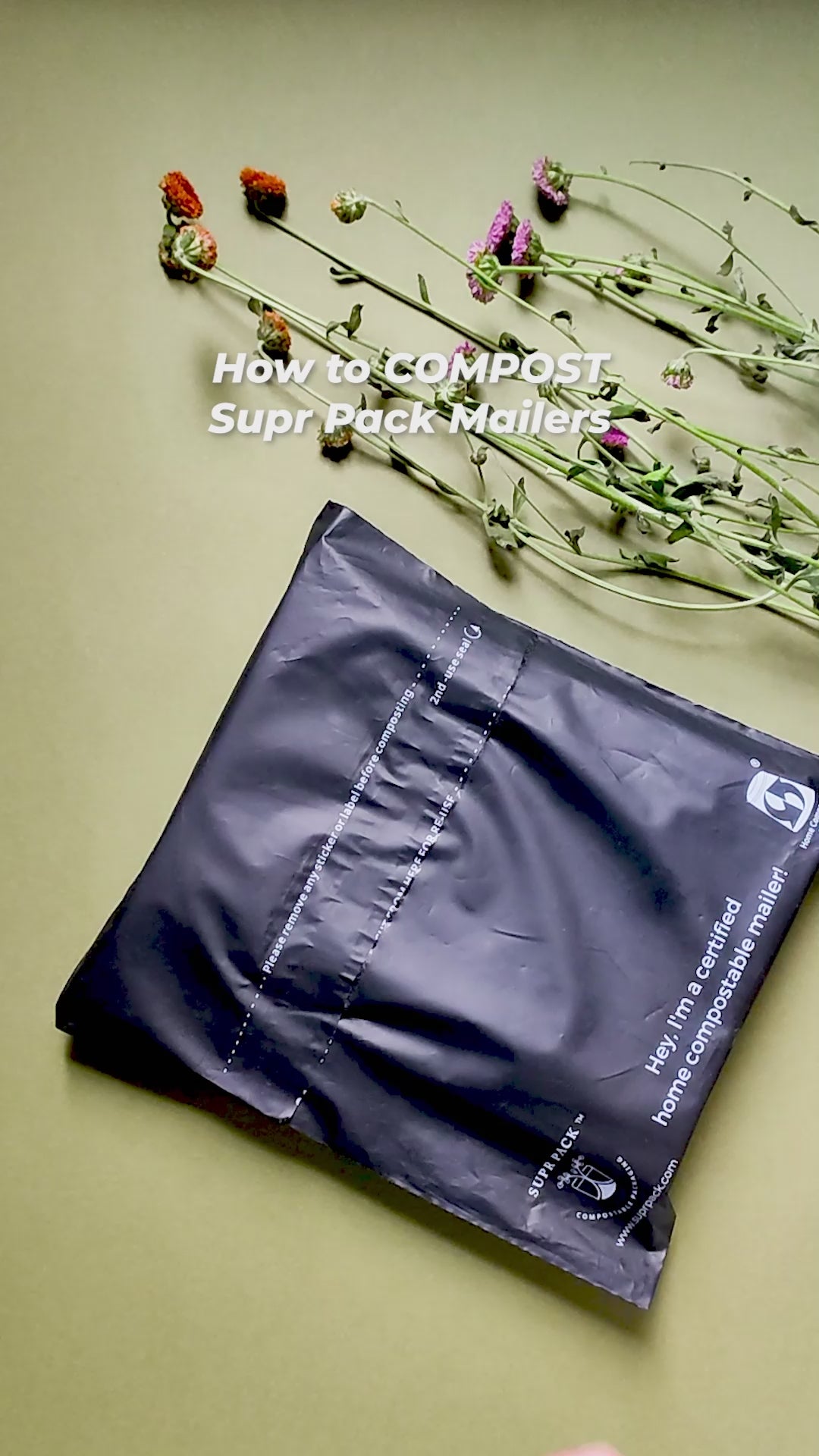 Compostable Mailers Personalized