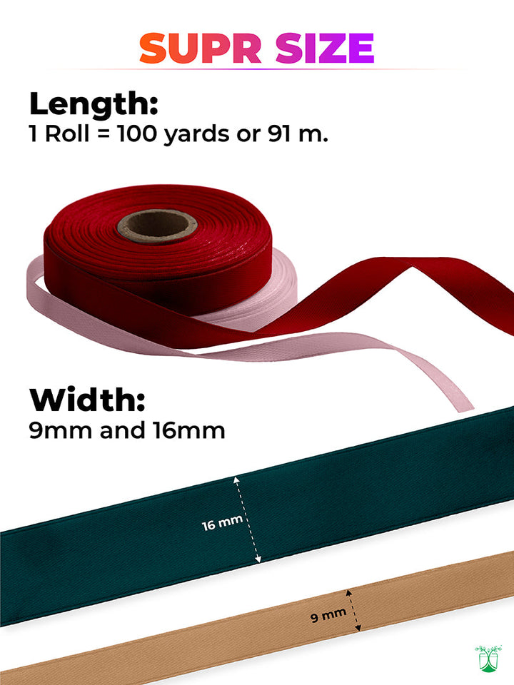 ribbon | custom ribbon | eco-friendly ribbon | sustainable ribbon | Supr Pack ribbons | colored ribbon | red ribbon
