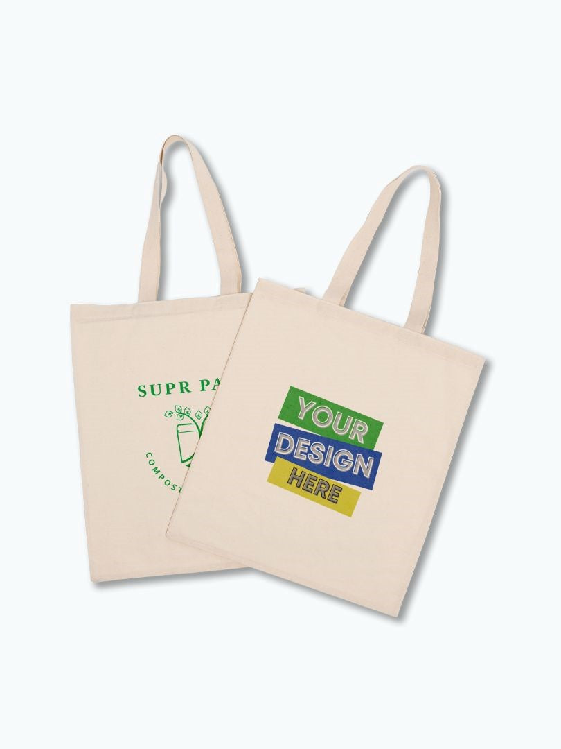 Custom sustainable tote bags Outlet