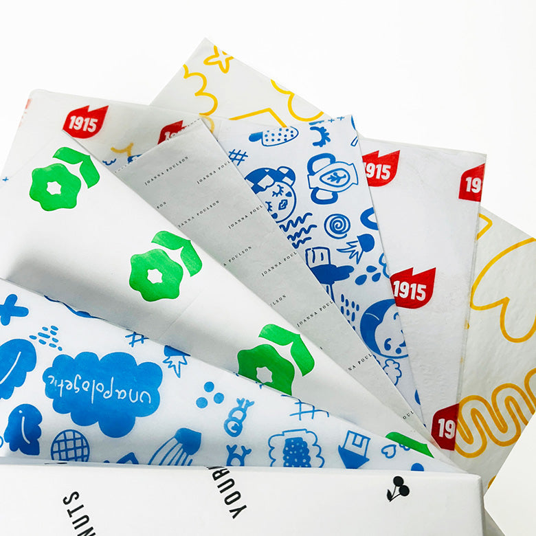 White Custom Tissue Paper