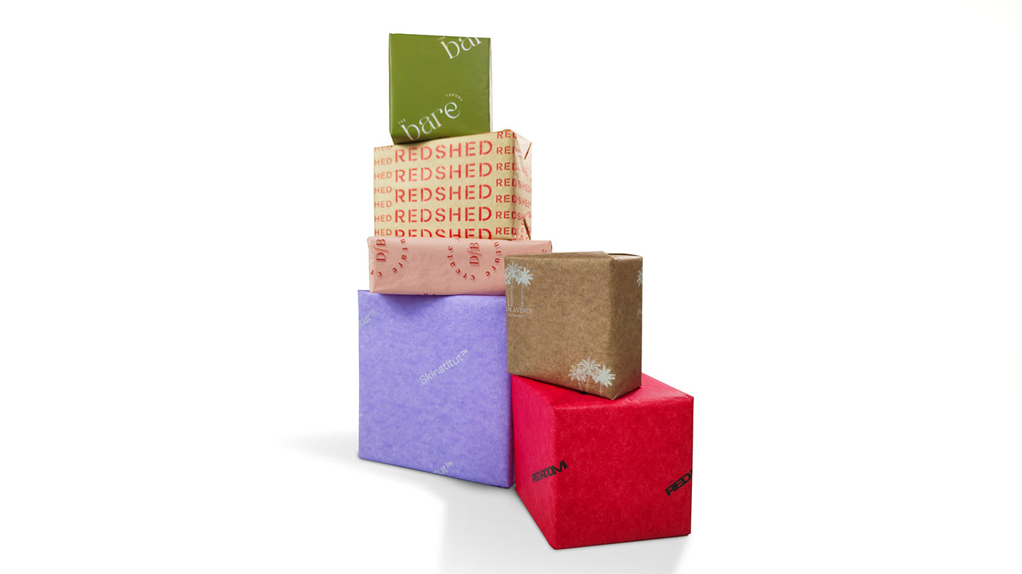 Colored Custom Tissue Paper