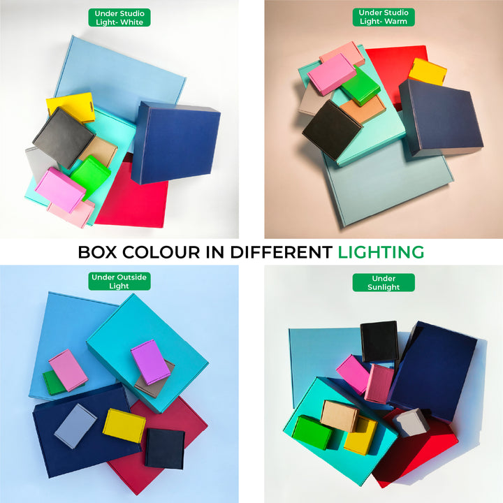 Eco-Friendly Shipping Mailer Box in 15 vibrant colors