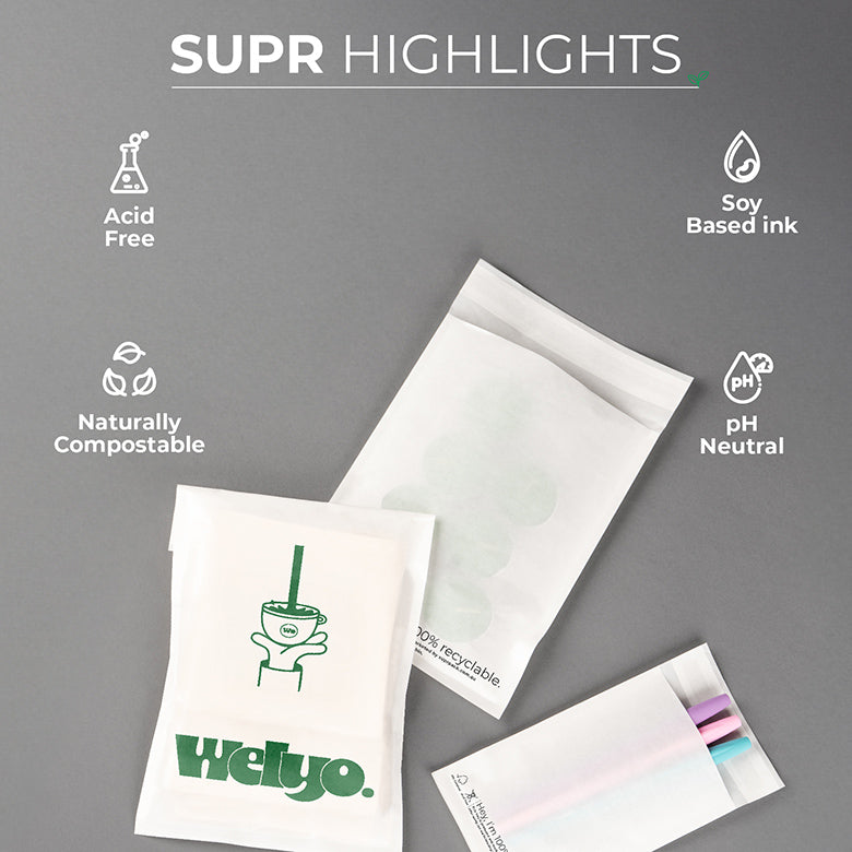 Custom Glassine Bags For Ecological Packaging