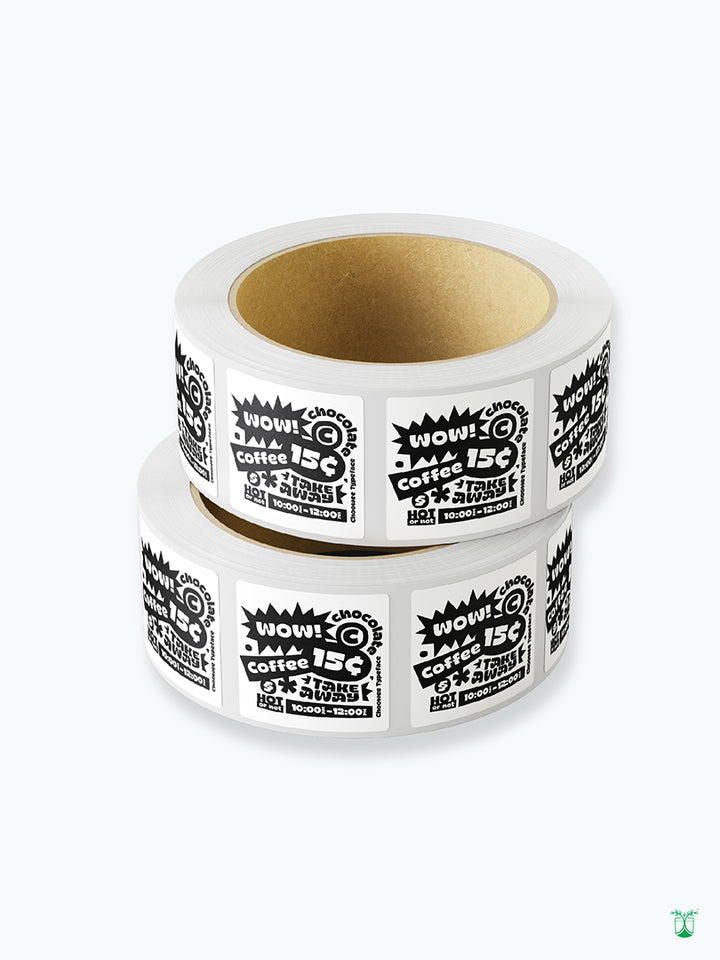 Compostable Roll Labels