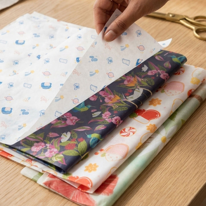 Custom Tissue Paper with Logo &amp; Pattern Design in Multiple Colors - suprpack.com