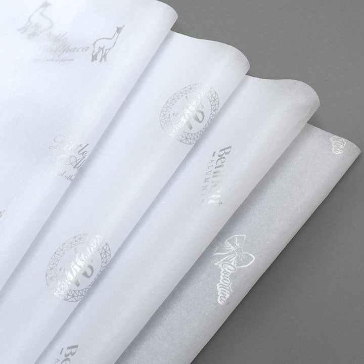 Custom Tissue Paper with Metallic Printing | Luxury Gift &amp; Brand Packaging