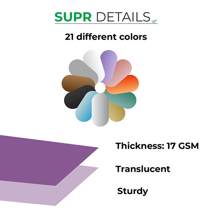 Tissue paper (Mulberry) - From pack of 100 sheets.