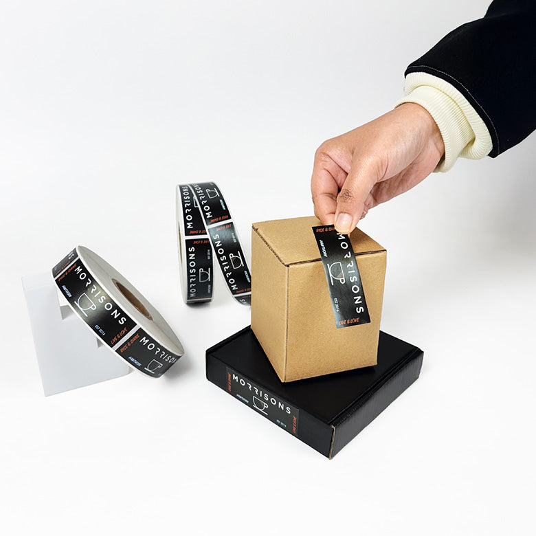 Eco-friendly Sticker Rolls | Recyclable sticker rolls for packaging ...