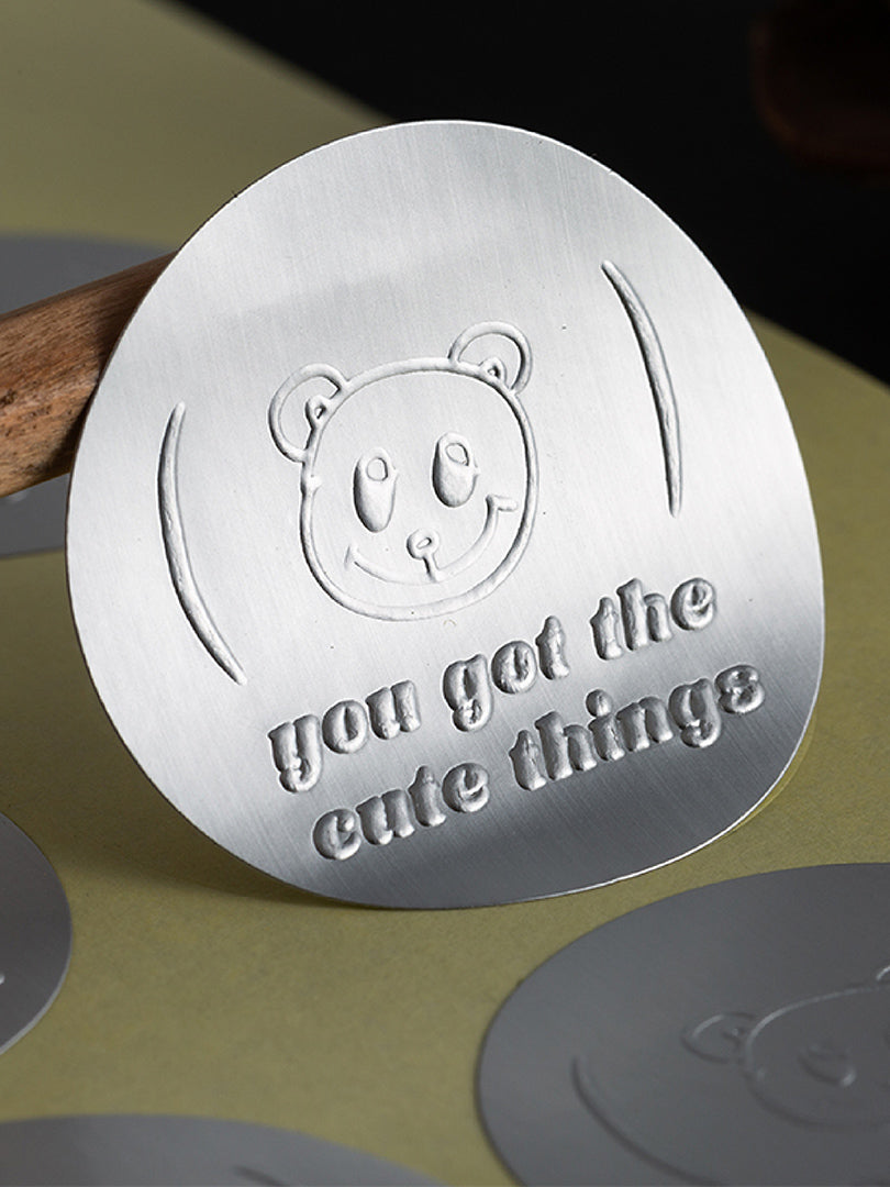 Custom Blind Embossed Stickers & Labels. MOQ-250 Stickers – suprpack.com