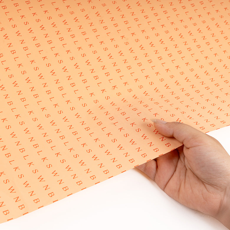 Acid Free Tissue with Custom Background and Logo/Pattern Color