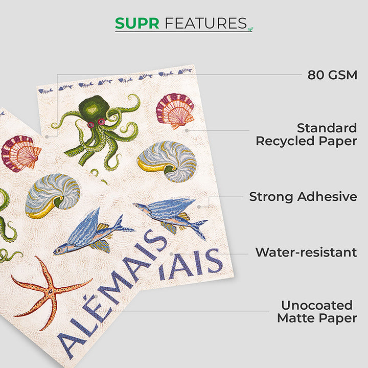 CUSTOM STICKER SHEETS WITH MULTIPLE DESIGNS