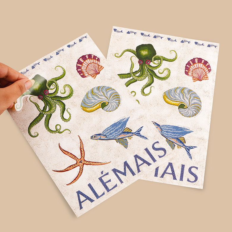 CUSTOM STICKER SHEETS WITH MULTIPLE DESIGNS