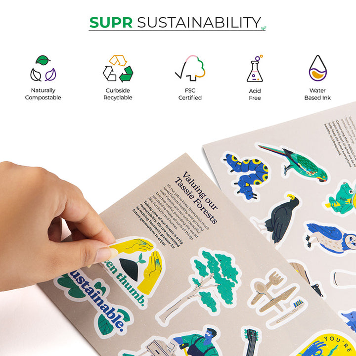 CUSTOM STICKER SHEETS WITH MULTIPLE DESIGNS