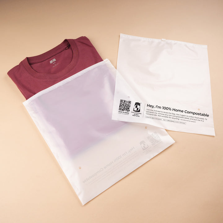 Custom Zip Lock Bags. Compostable, Sustainable & Reusable