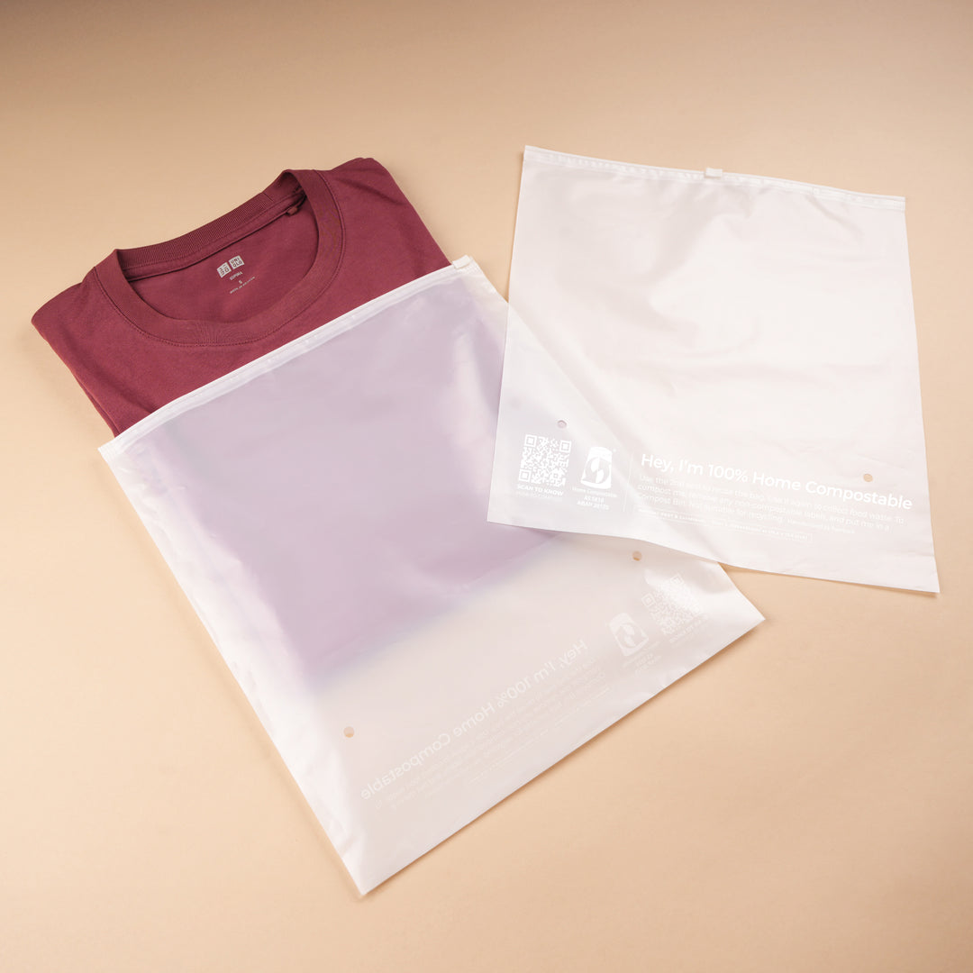 Custom Zip Lock Bags. Compostable, Sustainable & Reusable