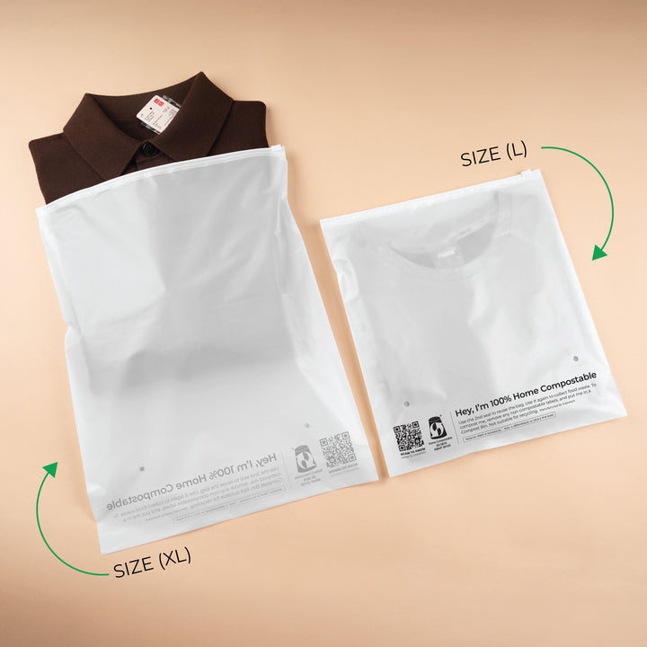 Custom Zip Lock Bags. Compostable, Sustainable & Reusable