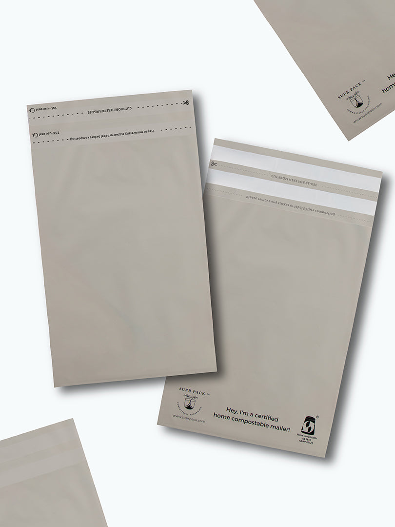 Grey Stock Mailers